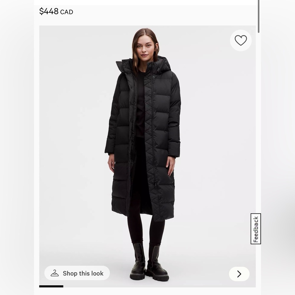 Wunder Puff 600-Down-Fill Long Jacket